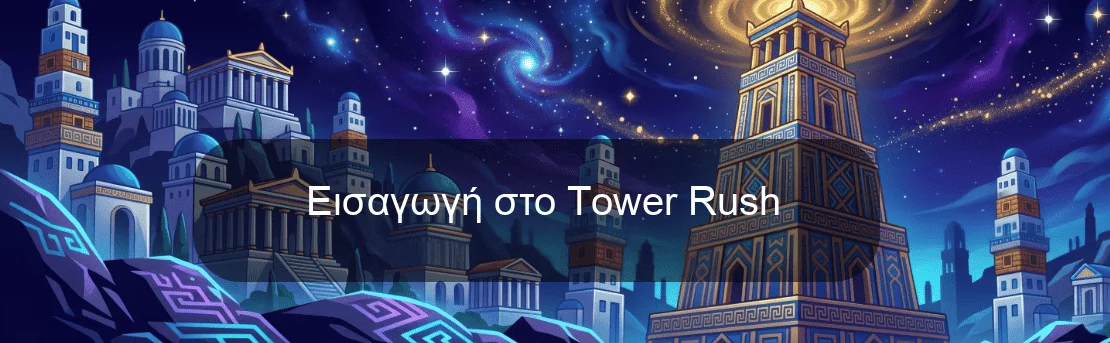 Εισαγωγή στο Tower Rush Εισαγωγή στο Tower Rush