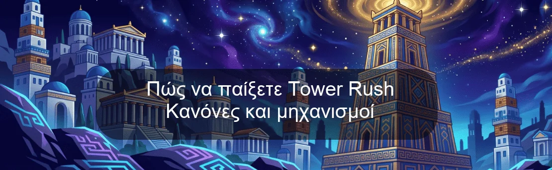Πώς να παίξετε Tower Rush Κανόνες και μηχανισμοί Πώς να παίξετε Tower Rush Κανόνες και μηχανισμοί